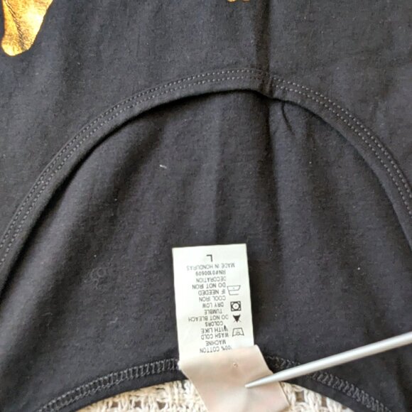 Vintage JUNK FOOD Basquiat Men Women Unisex  Muscle Shirt Size L Tank top - Picture 5 of 5